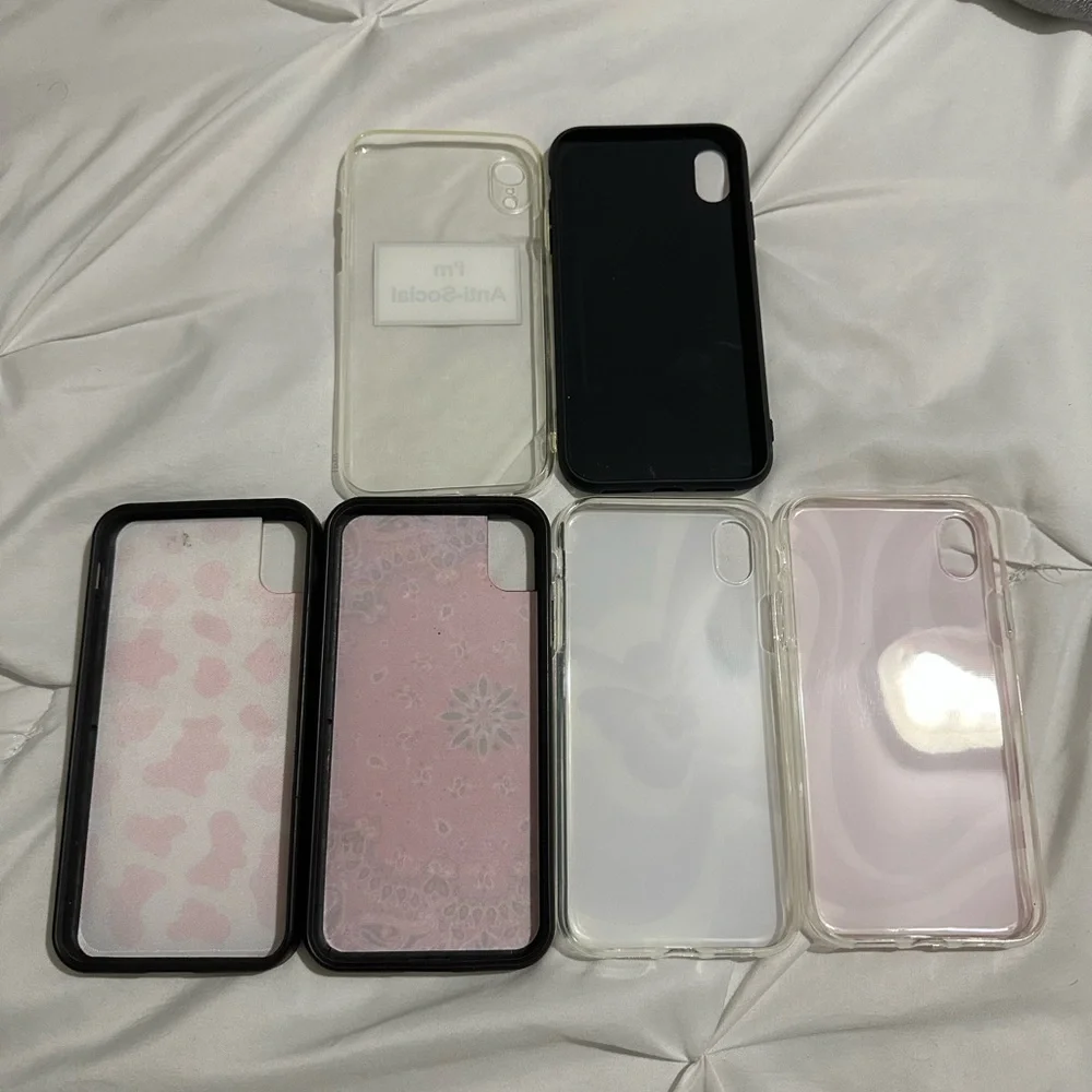 Iphone XR case bundle
